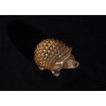 A CARVED ROMAN ROCK CRYSTAL HEDGEHOG, 3RD-5TH CENTURY A.D.