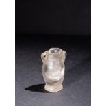 A ROCK CRYSTAL COSMETIC JAR, PROBABLY ROMAN OR LATER