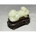 A FINE CHINESE JADE CHILONG GROUP, QIANLONG PERIOD, (1736-1795)