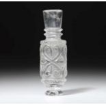 A FATIMID CARVED ROCK CRYSTAL BOTTLE EGYPT, SECOND HALF 10TH CENTURY