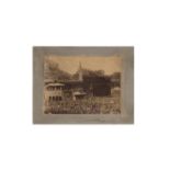 AN ORIGINAL PHOTOGRAPH OF THE KAABA, OTTOMAN PERIOD CIRCA 1880