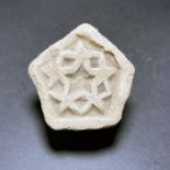 NEAR EASTERN STAR TERRACOTTA MOULD, 12TH-13TH CENTURY