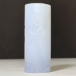 A CHALCEDONY CYLINDER SEAL