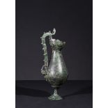 BRONZE JUG EASTERN SICILIAN EMPIRE CIRCA 600-700 A.D.