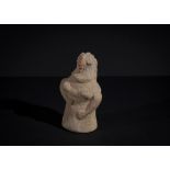 AN INDUS VALLEY HARAPPA TERRACOTTA FIGURE, POSSIBLY REPRESENTING MOTHER EARTH, 2ND MILLENIUM B.C