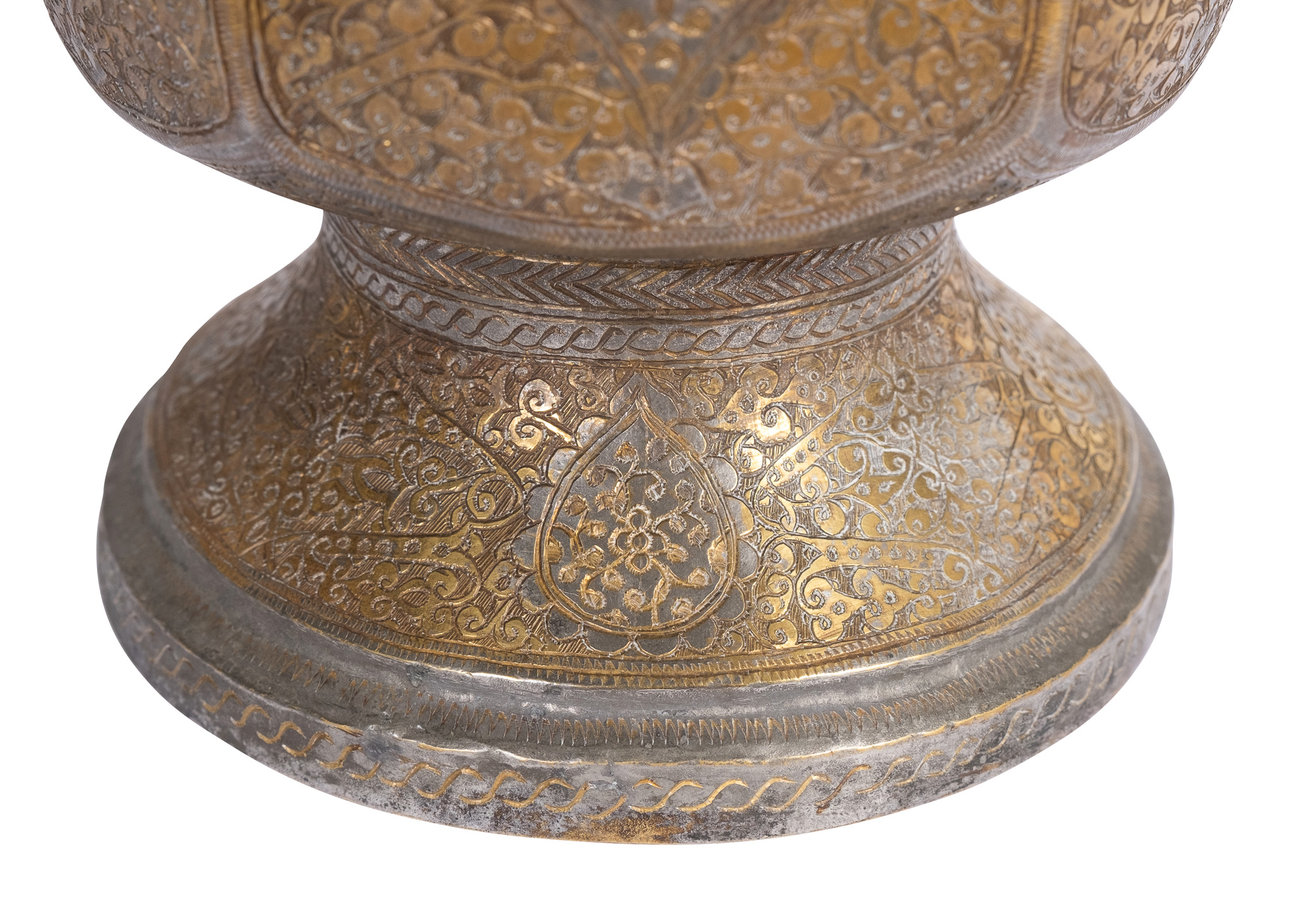 AN UZBEK COVERED GILT EWER, UZBEKISTAN/BUKHARA, LATE 19TH CENTURY - Bild 6 aus 6