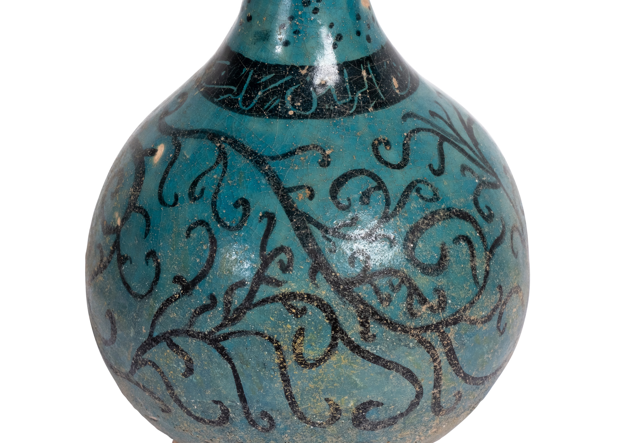 A KASHAN POTTERY LUSTRE BOTTLE VASE, PERSIA, 13TH CENTURY - Bild 4 aus 4