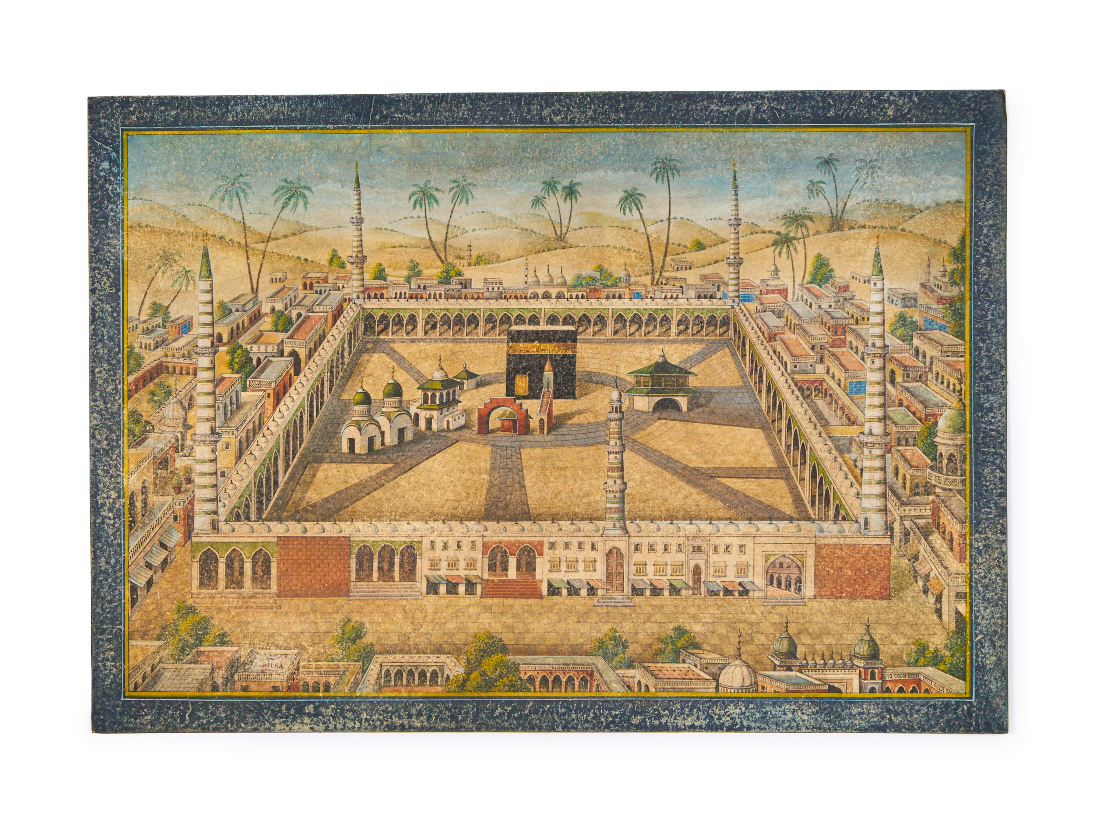 A LARGE VIEW OF MECCA, OTTOMAN, 19TH CENTURY