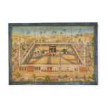 A LARGE VIEW OF MECCA, OTTOMAN, 19TH CENTURY