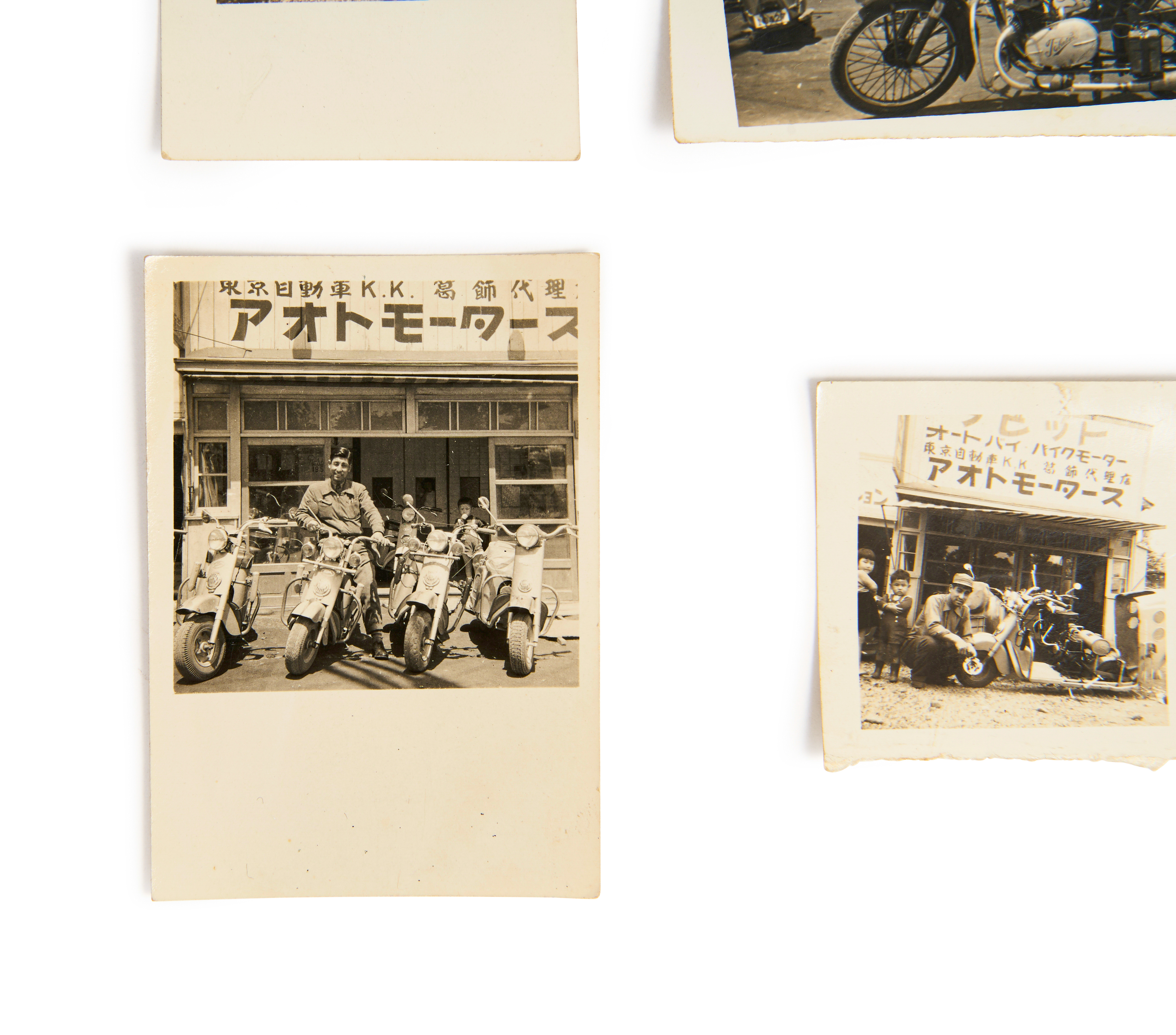 ASSORTMENT OF JAPANESE PHOTOGRAPHS OF MOTORCYCLES - Image 2 of 2