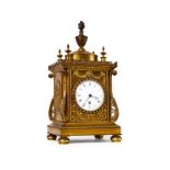 AN ORMOLU TABLE CLOCK FOR THE CHINESE MARKET, ENGLAND, 18TH/19TH CENTURY