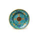 A CHINESE CLOISONNE DISH, QIANLONG PERIOD (1736-1795)