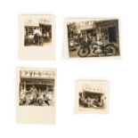 ASSORTMENT OF JAPANESE PHOTOGRAPHS OF MOTORCYCLES