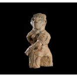 A LATE VINCA TERRACOTTA FIGURE NEOLITHIC PERIOD, CIRCA 5TH MILLENNIUM B.C. OR LATER