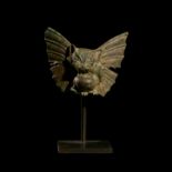 A GREEK BRONZE BAT, PROBABLY 3RD-5TH CENTURY