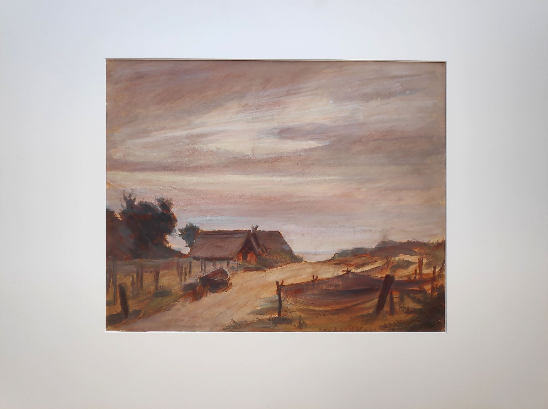 Kliefert, Erich (1893 Berlin - 1994 Stralsund) "Am Fischerstrand" - Bild 2 aus 3