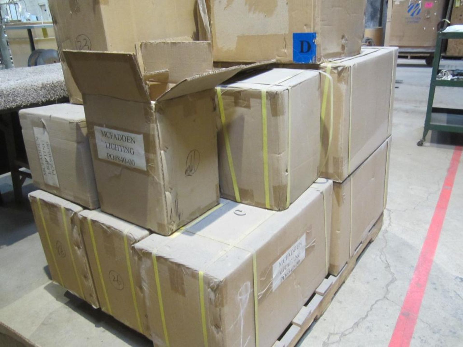 Pallet of Led parts including LED lights, LED cubes & LED drivers - Image 5 of 7