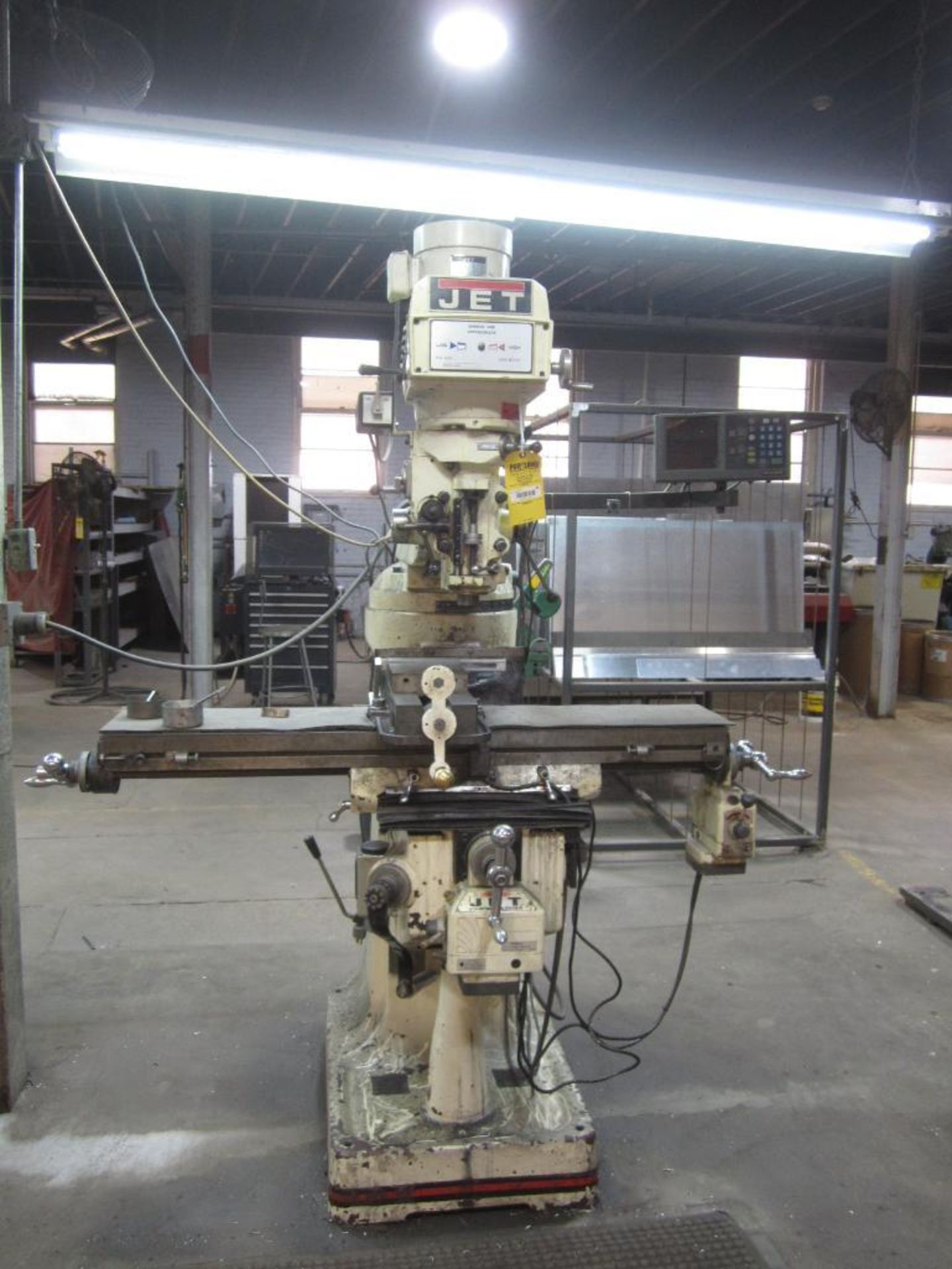 Jet turret milling machine