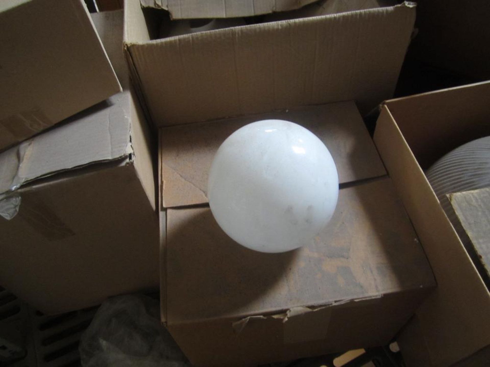Commercial glass light globes - Image 8 of 8