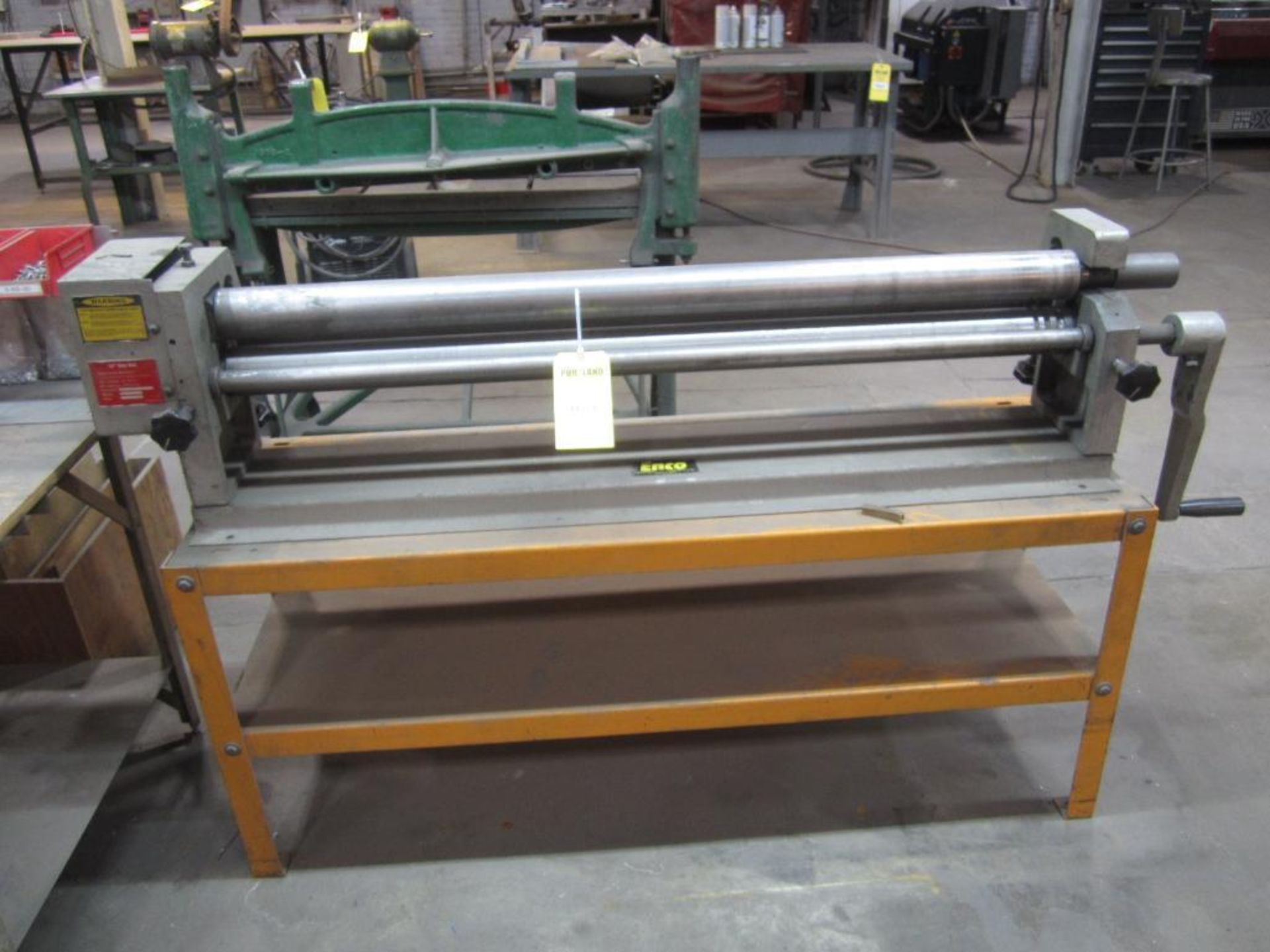 50" Slip roll with stand