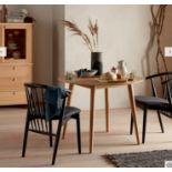 Croft Collection Iona 4-6 Seater Extending Round Dining Table, Oak This Round Dining Table Can Be