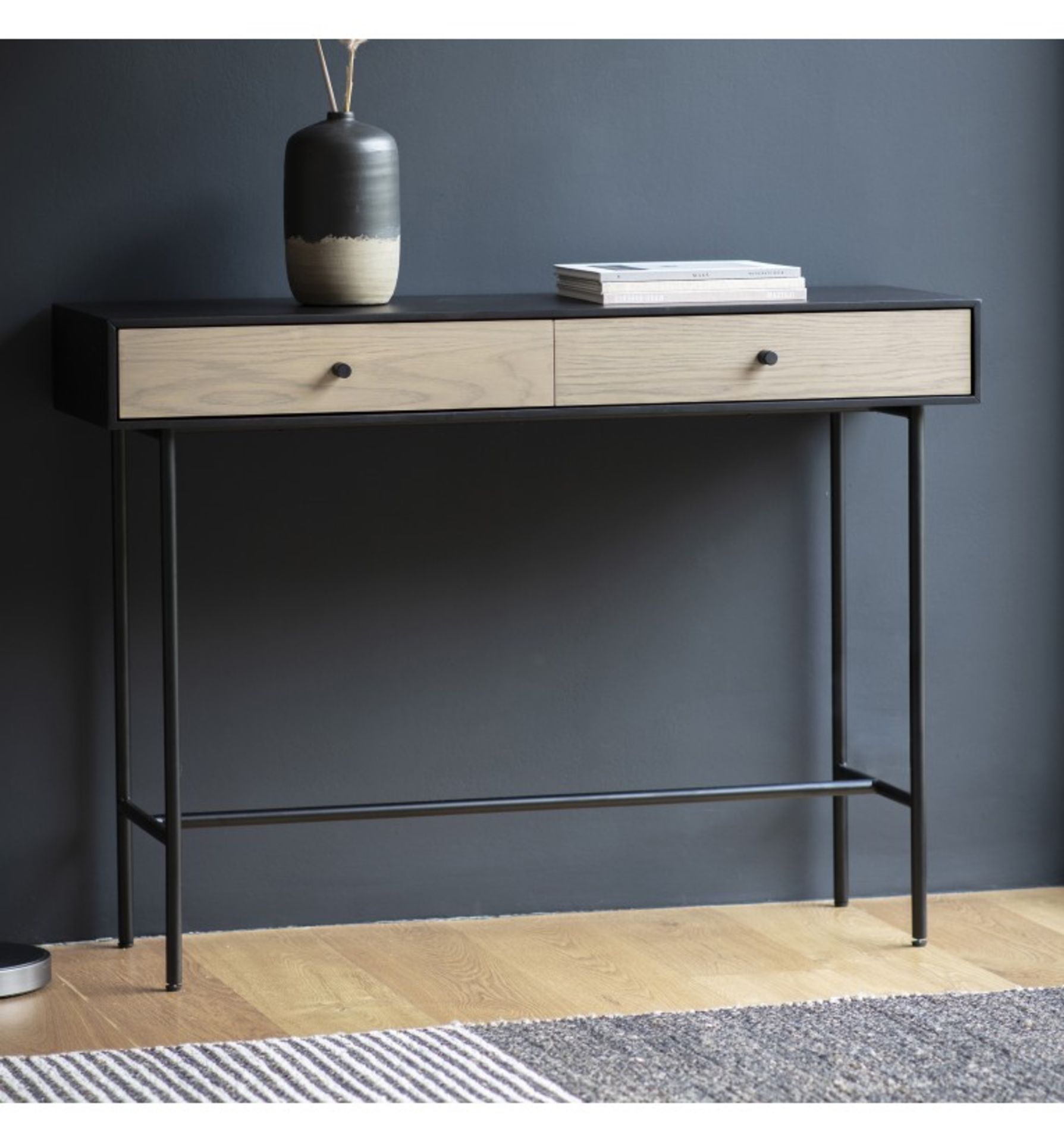 Carbury 2 Drawer Console Table The Carbury 2 Drawer Console Table Is The Latest Addition To Our