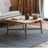Kingham Oak Square Coffee Table The Solid, Classic, Handmade Furniture Uses Traditional Dovetail