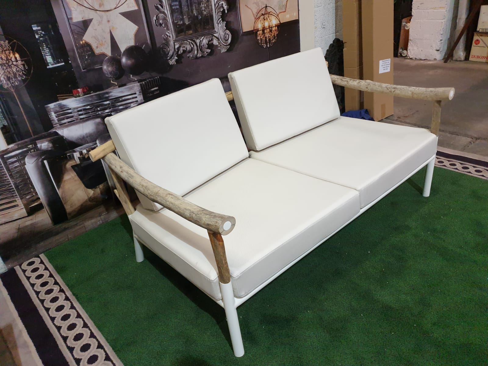 Outline Sofa F244G 2 Seater Visually Light And Elegant Sofa Series With Deep Seating For High