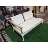 Outline Sofa F244G 2 Seater Visually Light And Elegant Sofa Series With Deep Seating For High