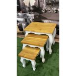 Bluebone Provence French Grey Nest Of Tables This Beautiful Nest Of Tables Is Part Of Our