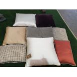 A Set Of 8 X Various Cushions And Bolsters As Found (ST85)