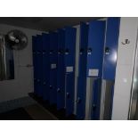 Garran Fully Welded Compartment Lockers Bank of 30 ( Leisure Centre )