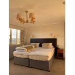 Guest Bedroom R235 comprising Moonraker Hotel Specification zip and link Bed comprising Moonraker