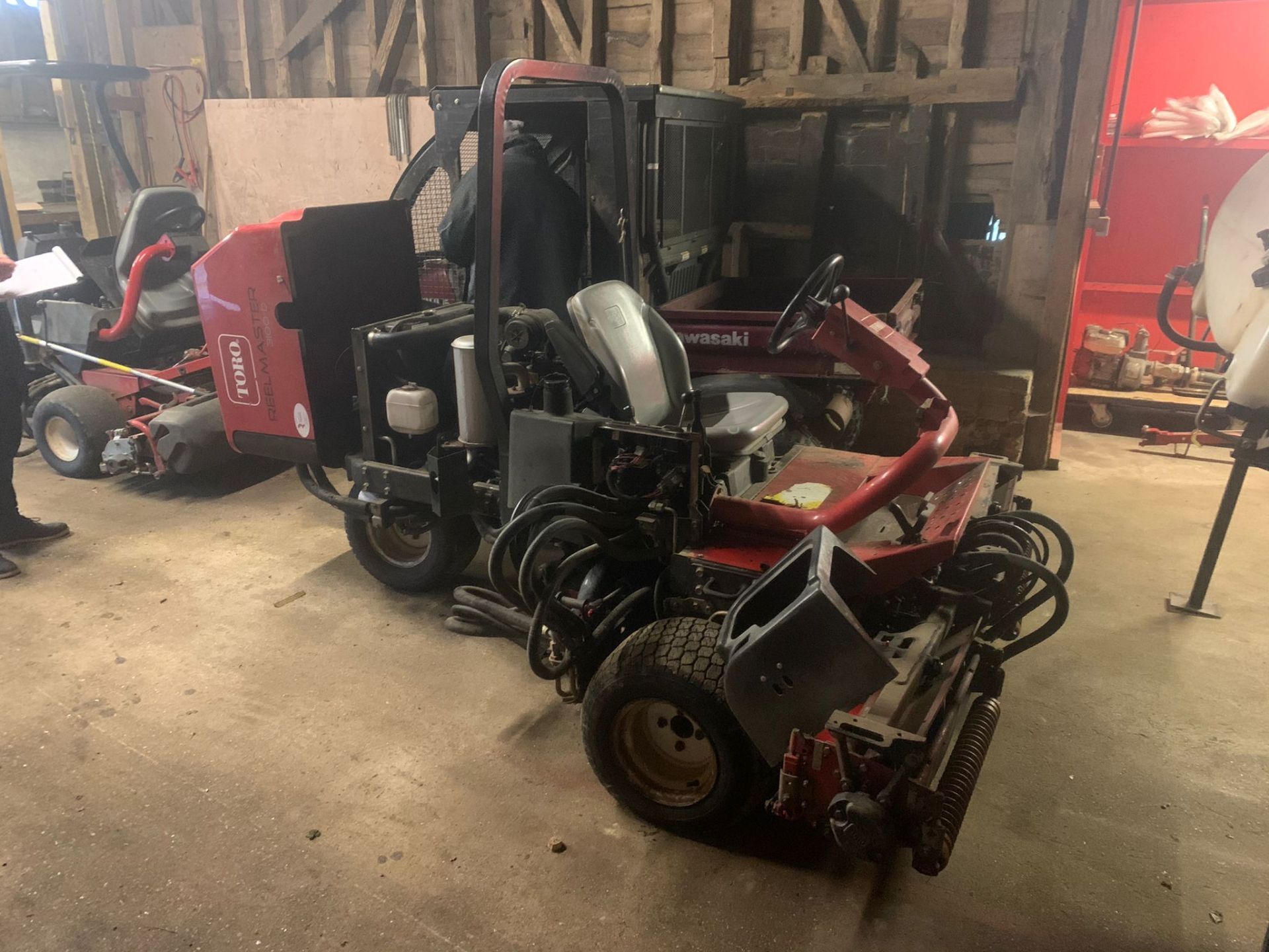 Toro Reelmaster 3100D Utility Tees Mower YOM 2008 (03207-280000051) ( Grounds )