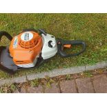 STIHL Hedge Trimmers HS 82 RC-E Petrol 24" hedge trimmer with ErgoStart & double-sided cutting blade