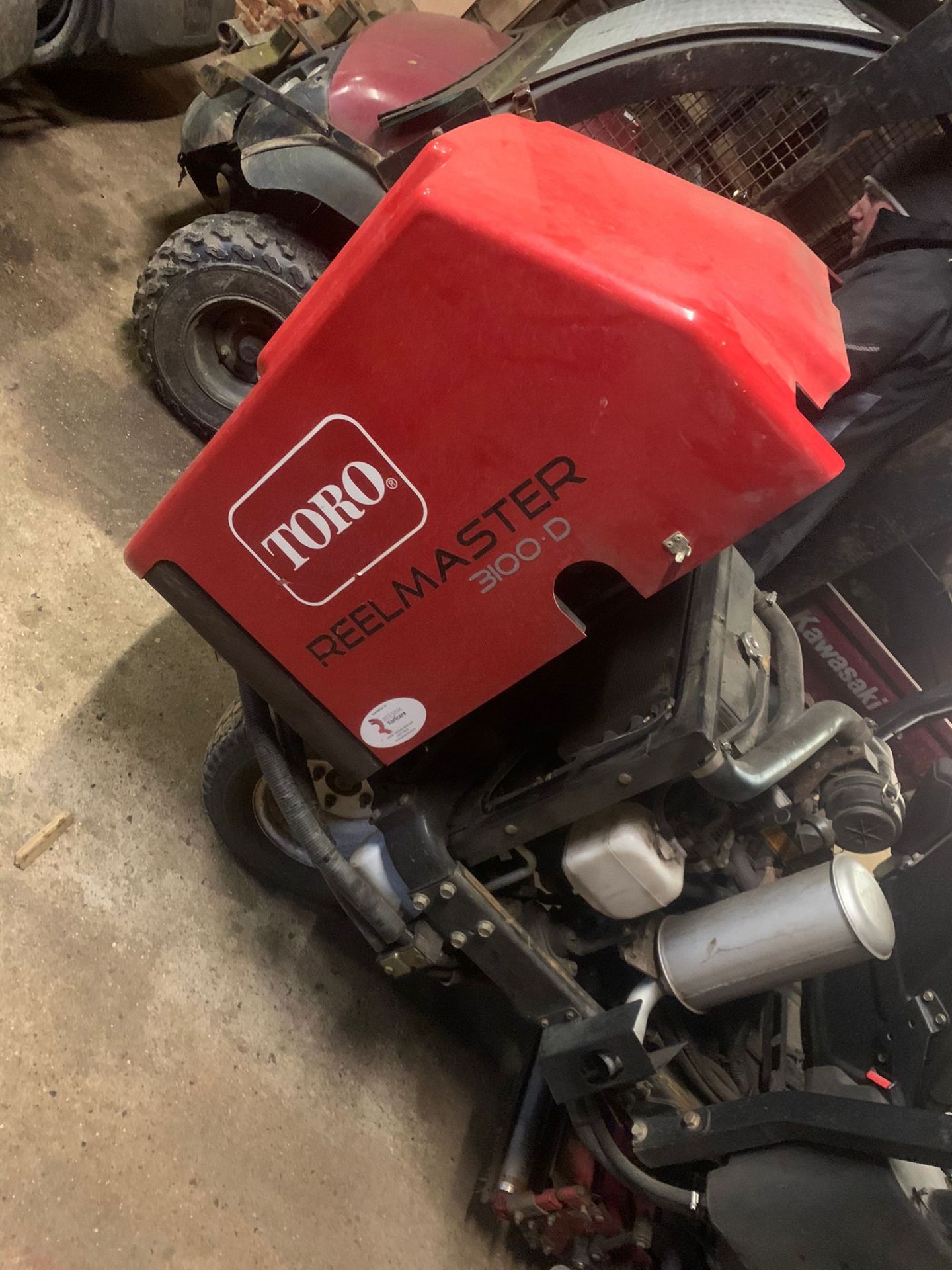 Toro Reelmaster 3100D Utility Tees Mower YOM 2008 (03207-280000051) ( Grounds ) - Bild 2 aus 3