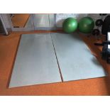 2 x Origin Vinyl Fitness Mats 200 x 100cm ( Leisure Centre )