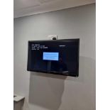 Toshiba 32 inch wall mounted TV (NA) ( Recception Pantry Area )