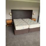 Guest Bedroom R312 comprising Moonraker Hotel Specification zip and link Bed comprising Moonraker