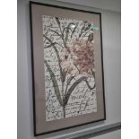 Wall Decorative Art curated by Elegant Clutter Frames wall art 70 x 110cm lot as photographed (