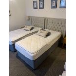 Moonraker Hotel Specification Twin beds each 100 x 200cm PH Pocket 1400 mattress complete with