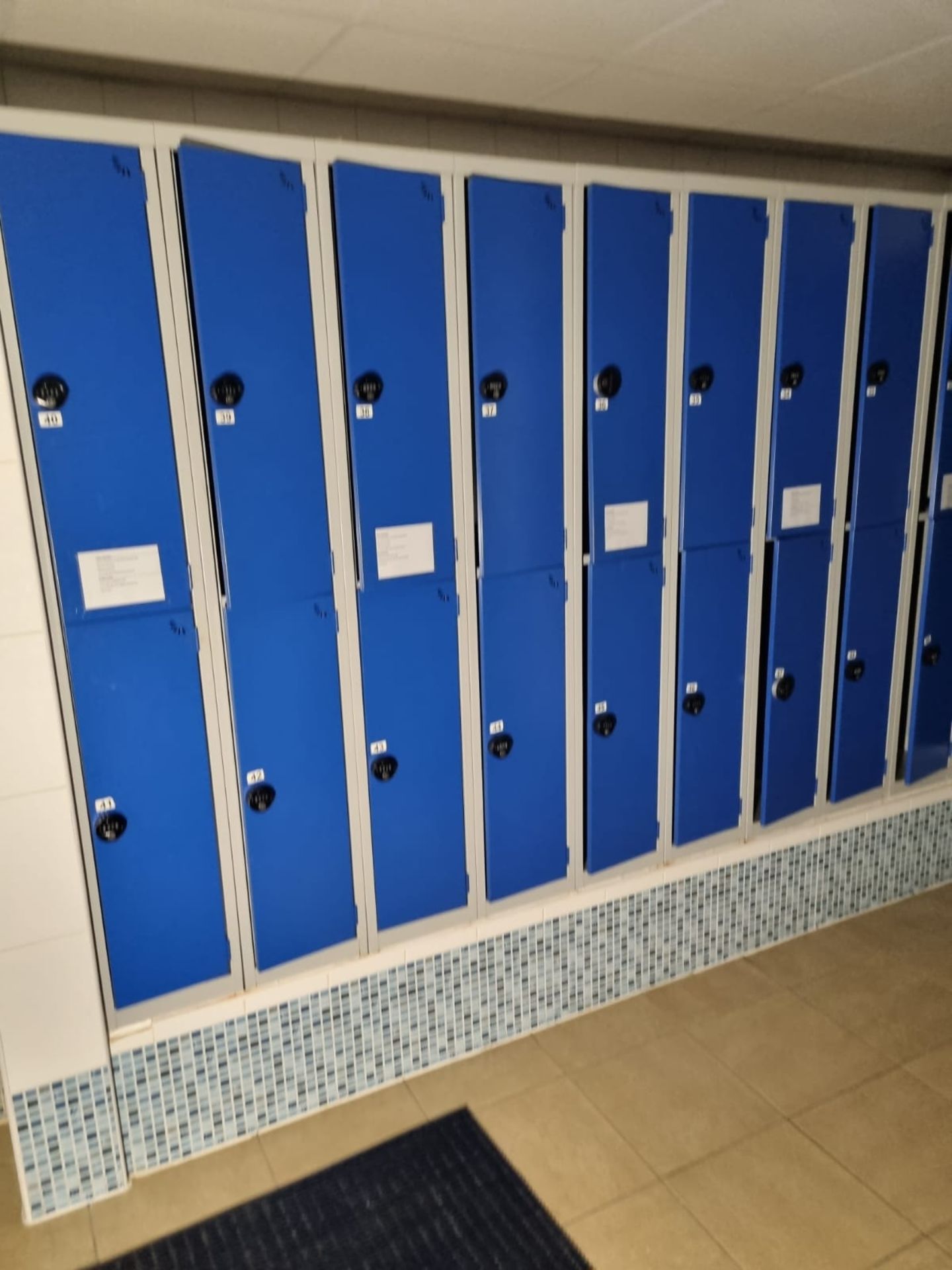 Garran Fully Welded Compartment Lockers Bank of 40 ( Leisure Centre ) - Image 2 of 2