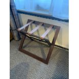 Luggage stand with strap top ( Room 207) ( West Wing )