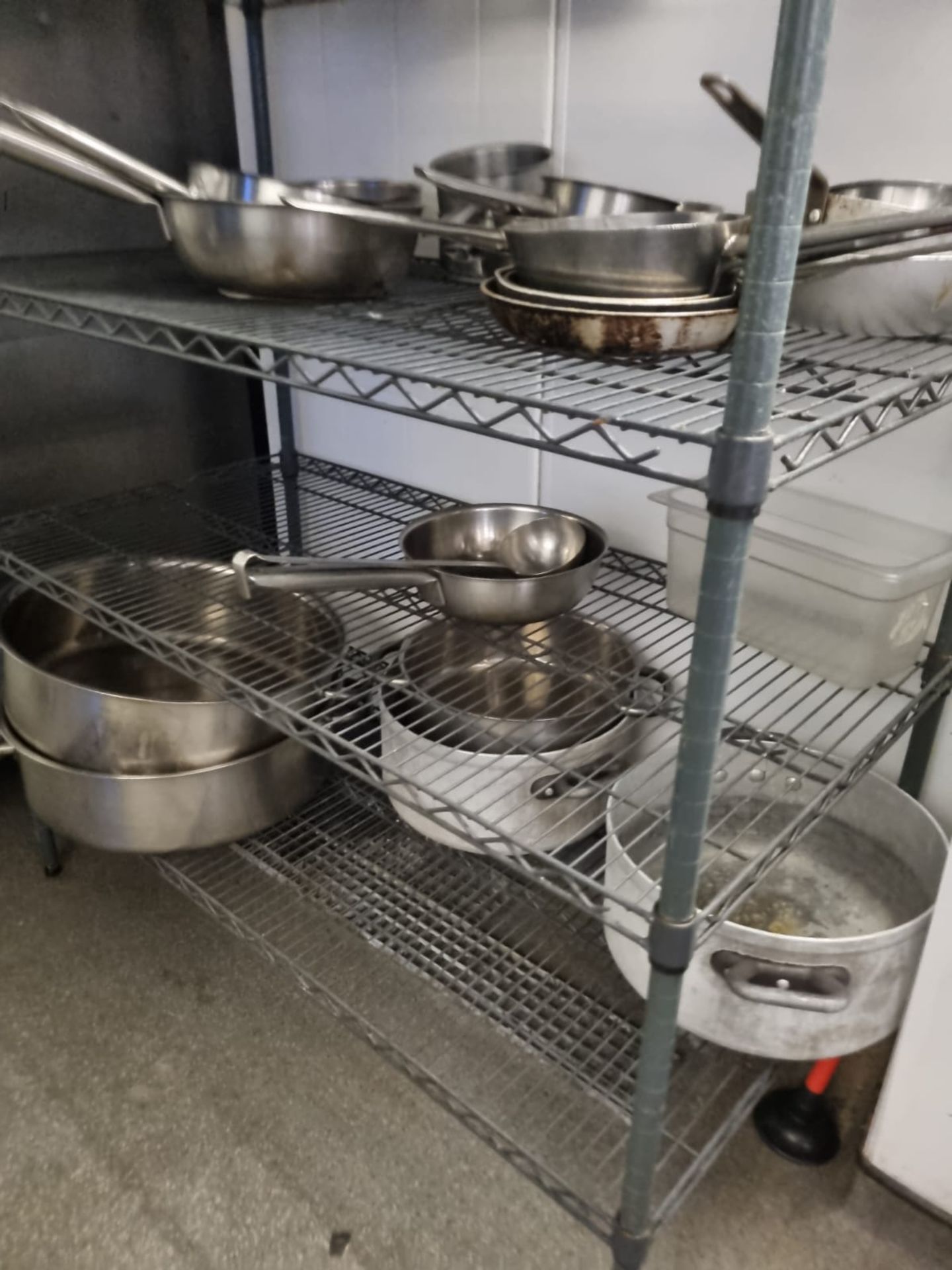 OEM- Various suacepans, stock pots and fry pans as photographed ( Main Kitchen ) - Image 2 of 4