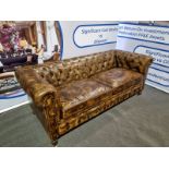 Chesterfield Classic Sofa The Chesterfield Leather Sofa with it's unique Low Back Style, Deep