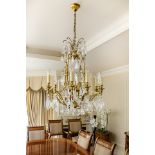 Christopher Hyde Carlton Chandelier A stunning chandelier solid brass frame finished in antique