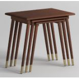 Bailey nest of 3 tables A handy nest of 3 tables made from Acacia wood in a Scandi style. 39 x 57