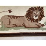 Dragons of Walton Street Classic Safari Lion rug