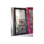 Abbey Leaner Mirror Black Beautiful Full Length Wood Framed Mirror In 4 Finishes Suitable For Wall