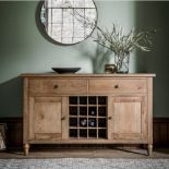 Cookham Large Oak 2 Door 2 Drawer Sideboard, is a brilliant contemporary urban chic sideboard that